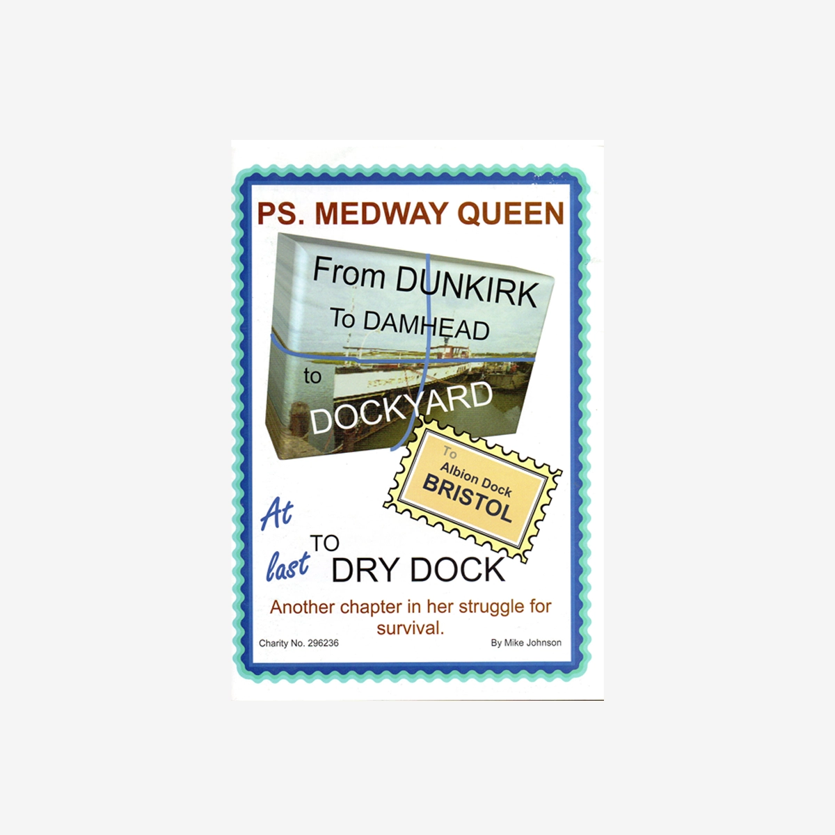 PS Medway Queen to Dry Dock