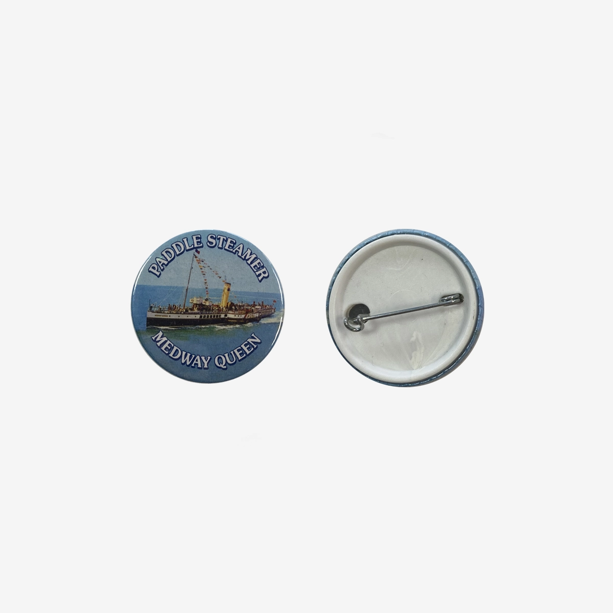 Metal Brooch The Medway Queen