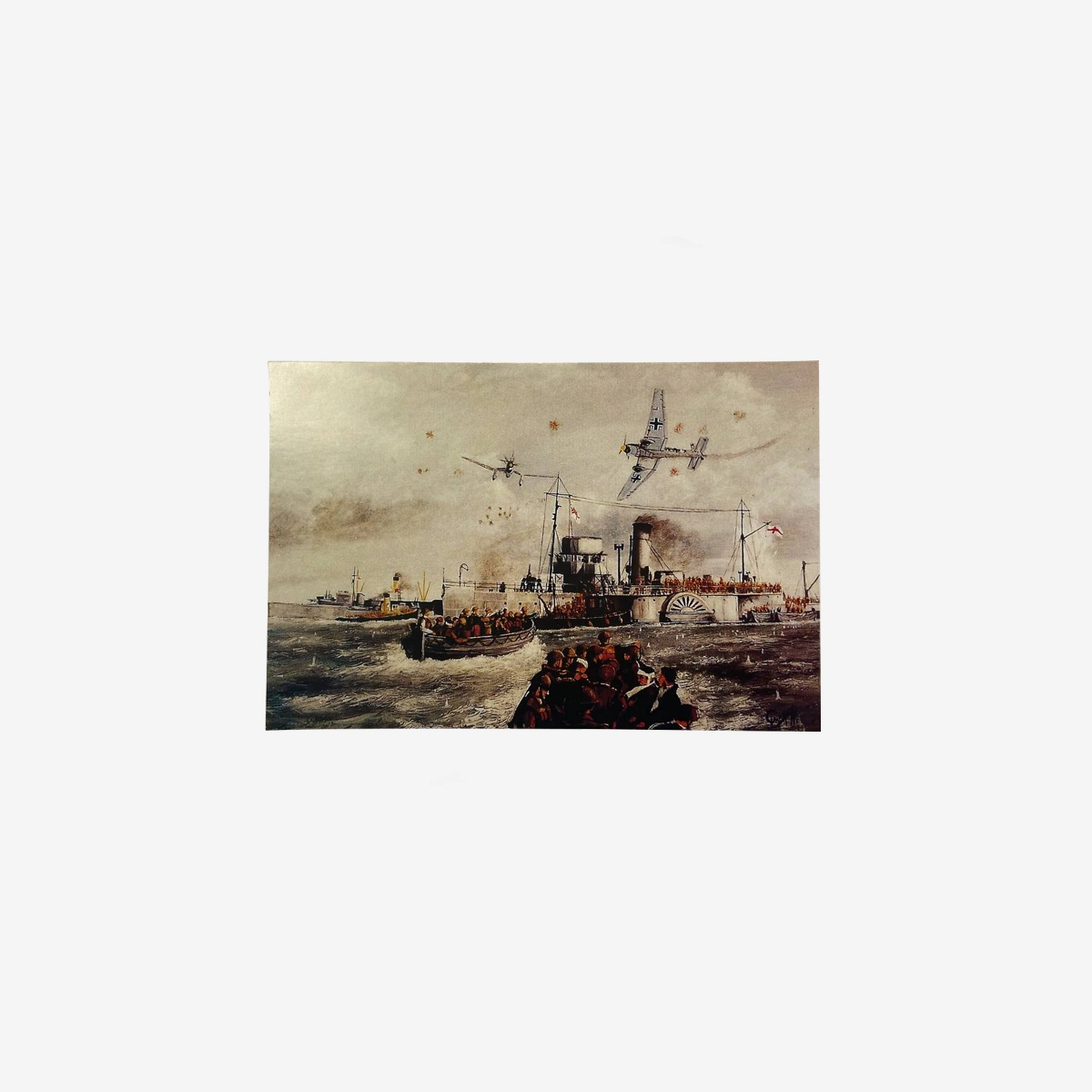 Postcard The Medway Queen ‘Operation Dynamo’