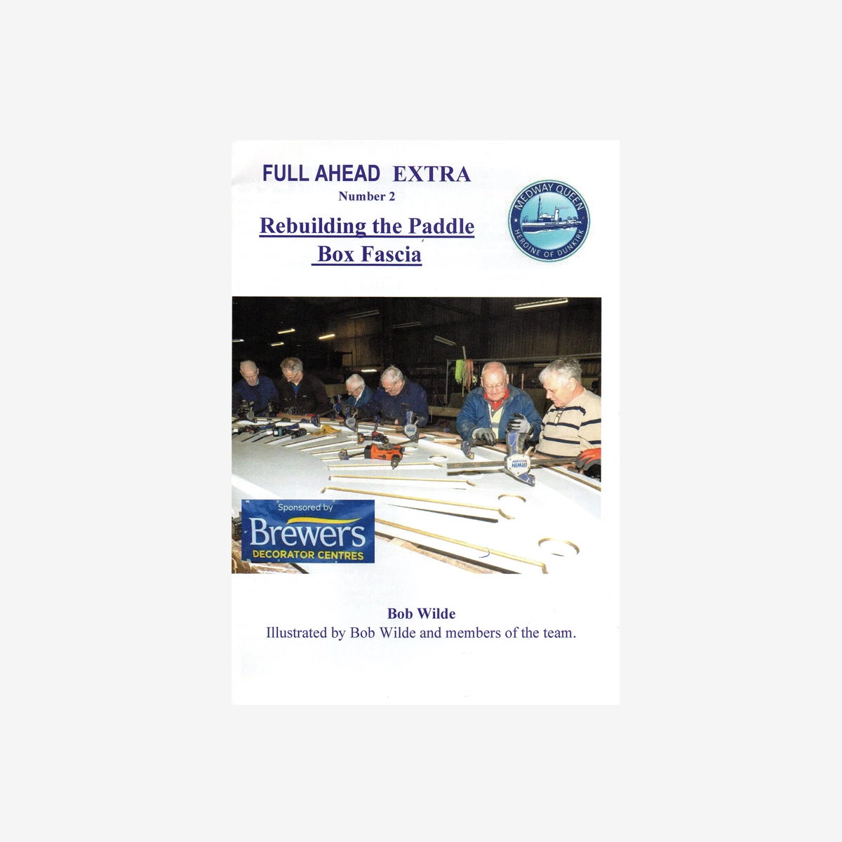 Rebuilding the Paddle Wheel Fascia