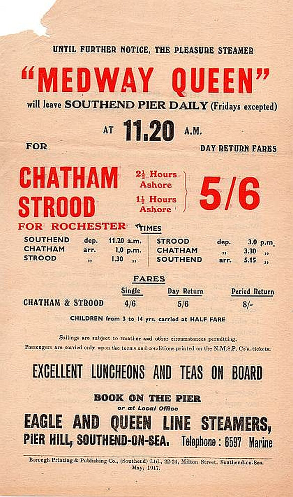 1947 First season handbill.